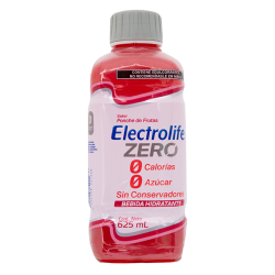 Electrolife zero ponche de frutas 625 ml Solución (ora sin azucarl) Lab. Pisa