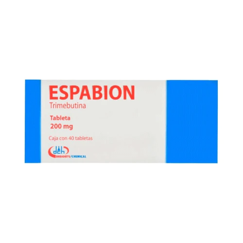 Espabión 40 tabletas, Lab. Degort's (Trimebutina 200 mg)