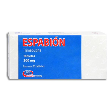 Espabión 20 tabletas, Lab. Degort's (Trimebutina 200 mg)