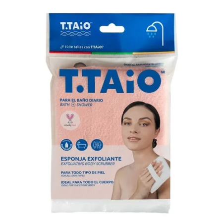 Esponja exfoliante para cara 1 pza, T.Taio