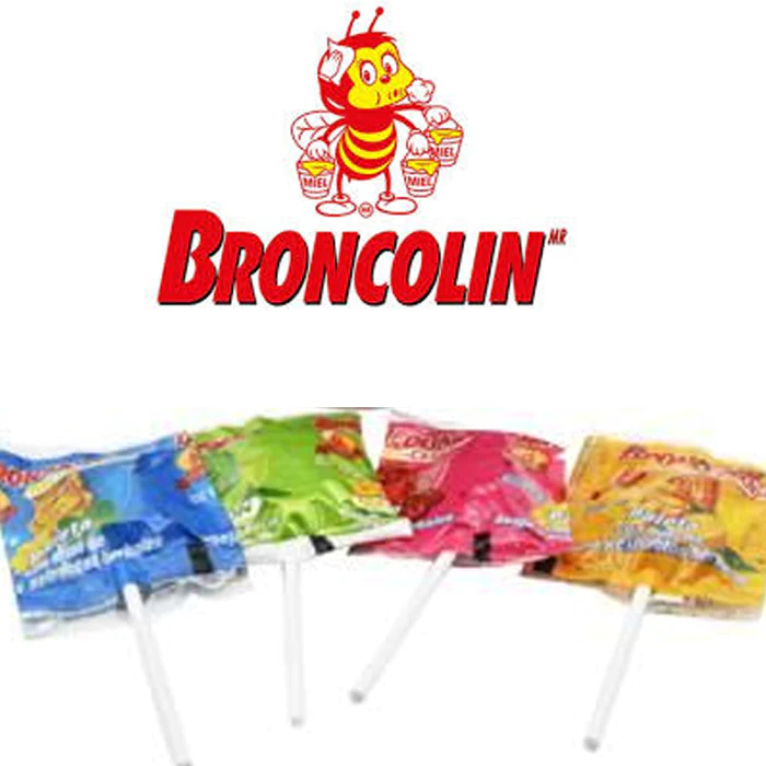 Paleta Broncolin varios sabores 1 pza  Broncolin