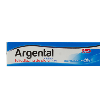 Argental 28 g Crema Lab. Liferpal MD (Sulfadiazina 1.000 g / 100 g)