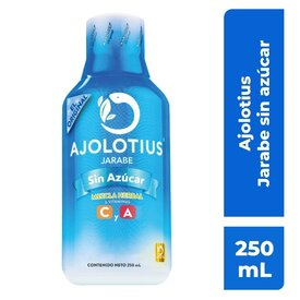 Ajolotius Sin Azúcar Jarabe 250 ml, Productos Ajolotius