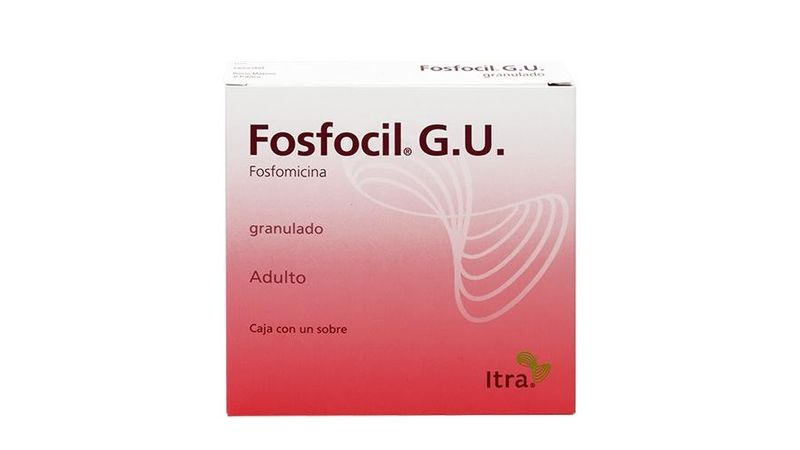 Fosfocil G.U. Adulto 1 sobre, Lab. Itra (Fosfomicina 3 g)