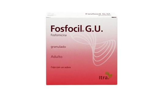 Fosfocil G.U. Adulto 1 sobre, Lab. Itra (Fosfomicina 3 g)