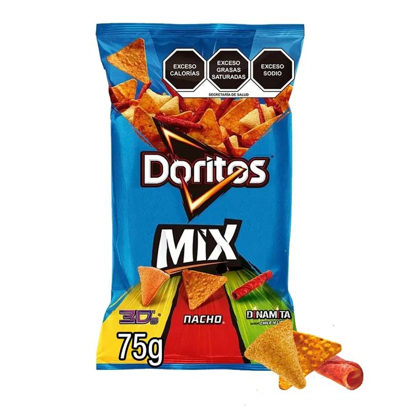 Doritos mix 75g, Sabritas