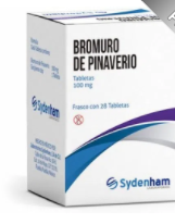 Bromuro de Pinaverio 48 tabletas, Lab. Sydenham (Bromuro de pinaverio 100 mg)