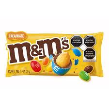 Chocolate confitado M&M Cacahuate 44.3 g, MARS