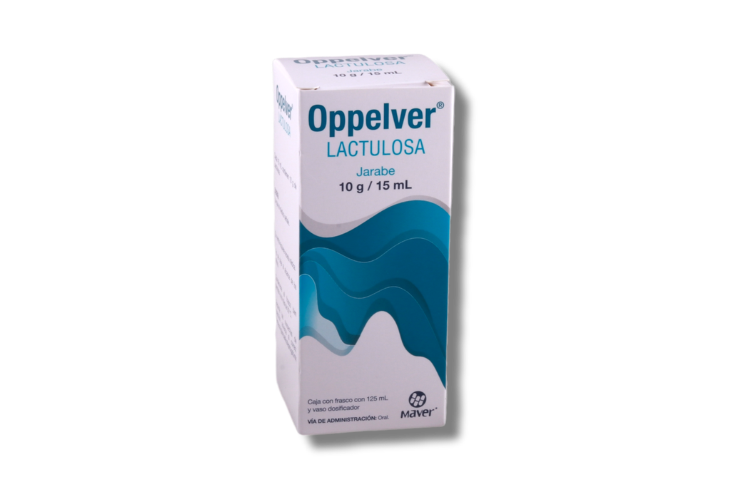 Oppelver jarabe 125 ml, Lab. Maver (Lactulosa 10 g / 15 ml)