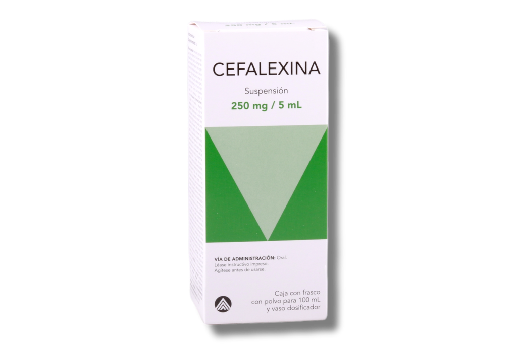 Cefalexina 100 ml Suspensión, Lab. Maver (Cefalexina 250 mg / 5 ml)