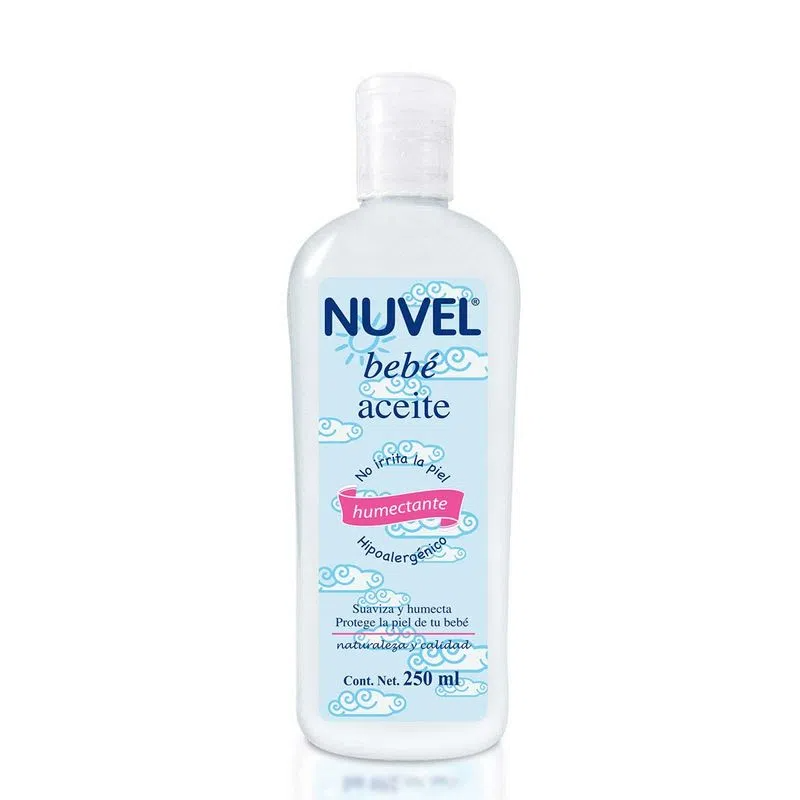 Aceite para Bebé Nuvel 250 ml, Lavin