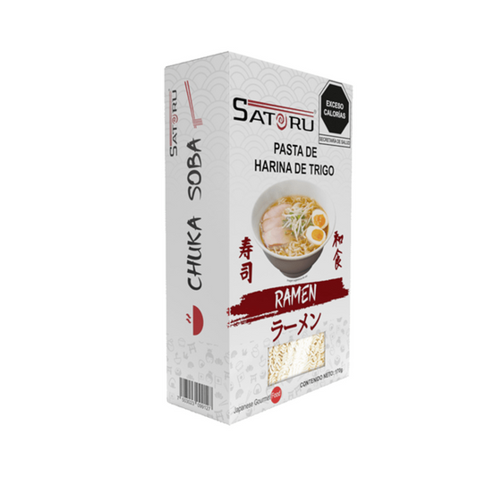 Pasta de harina de trigo Ramen 170 g, Satoru