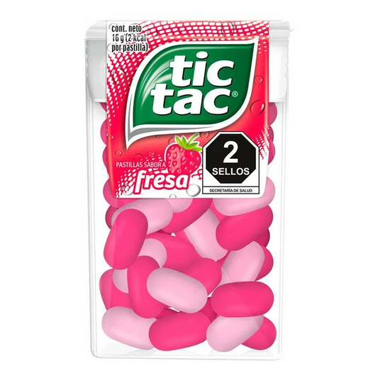 Pastillas Tic Tac sabor Fresa 14.5 g, Ferrero Rocher