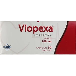 Viopexa 30 tabletas, Lab. Ultra (Losartán 100 mg)