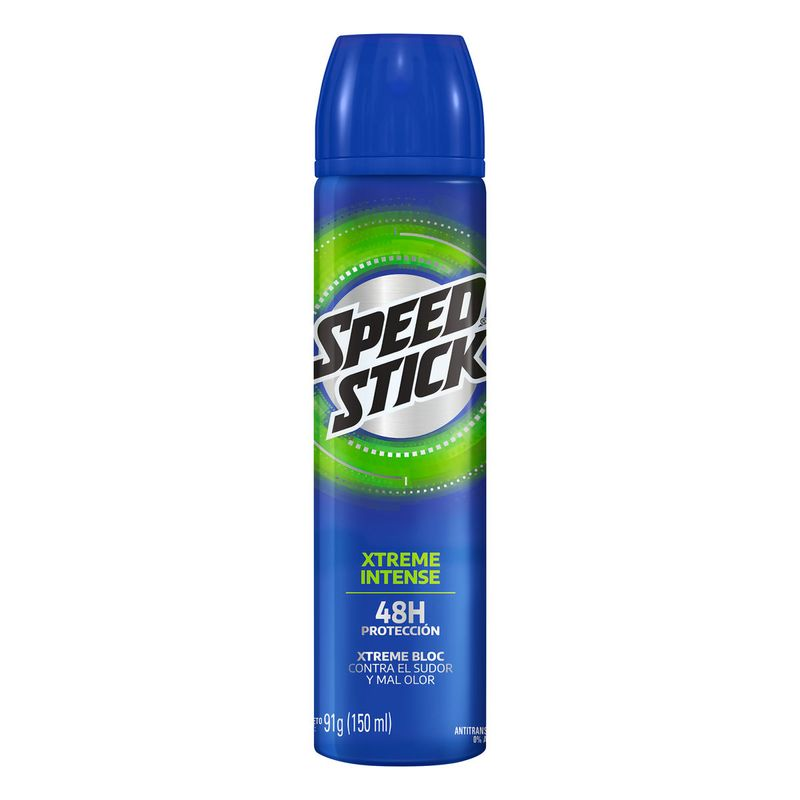 Desodorante en Aerosol Speed Stick Xtreme Intense 150 ml / 91 g