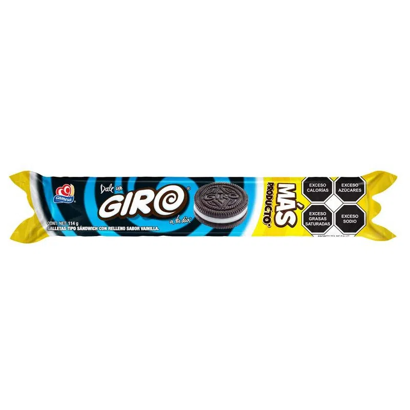 Galletas Giro 114g, Gamesa