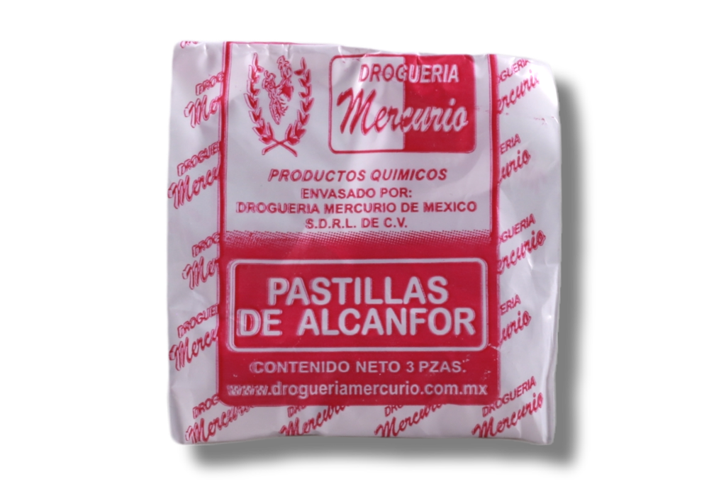 Pastillas de alcanfor 3 tab. Mercurio