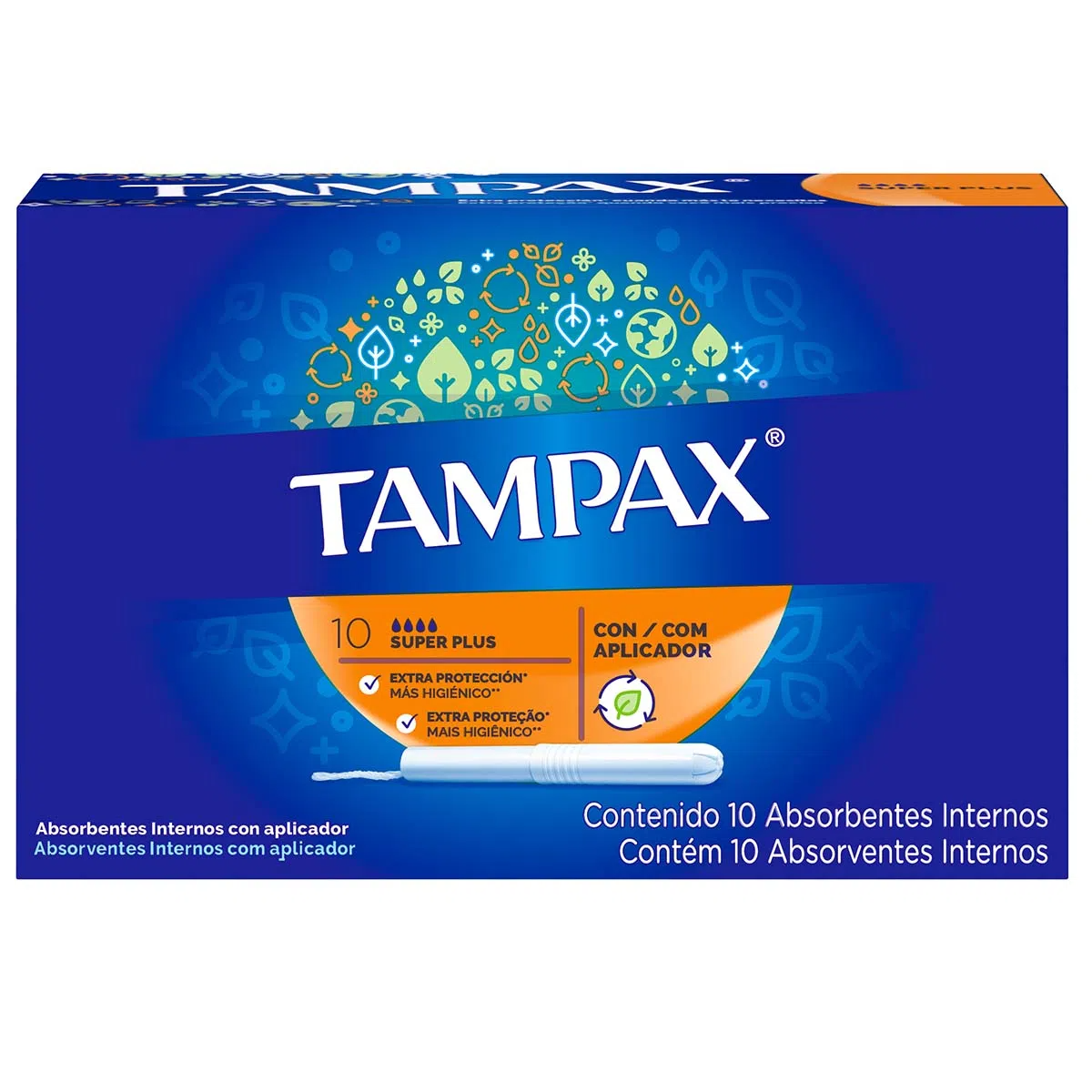 Tampones Tampax Super Plus 10 tampones, P&G