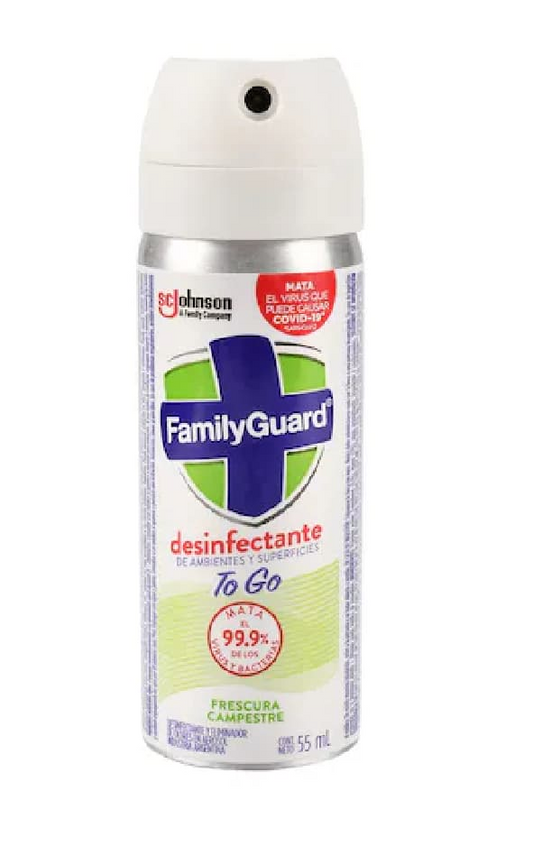 Desinfectante en Aerosol Family Guard 55 ml, Johnson