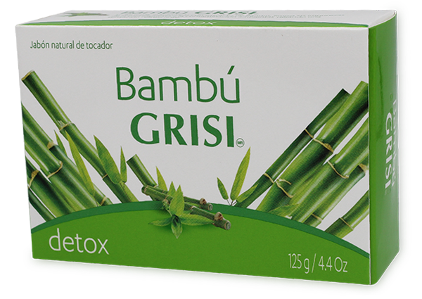 Jabón Bambú Detox 125g, Grisi