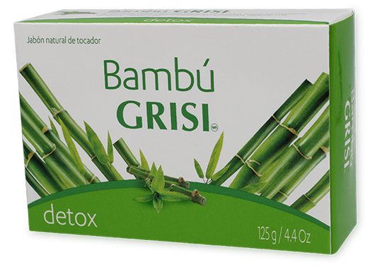 Jabón Bambú Detox 125g, Grisi