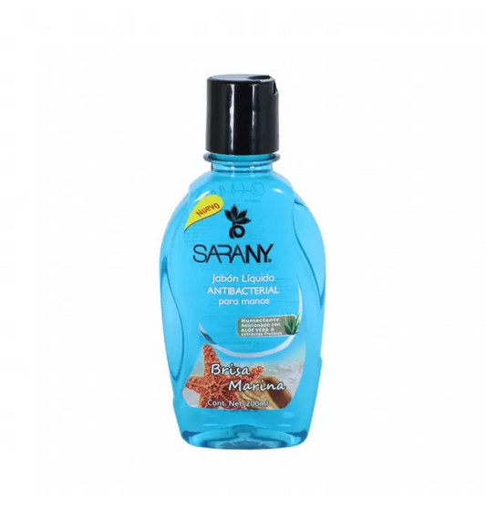 Jabón líquido Antibacterial para manos Sarany Brisa Marina 200 ml