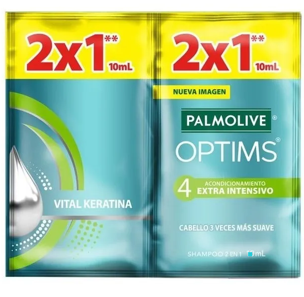 Palmolive Optims 2 x 1, 2 Sobres de 10 ml