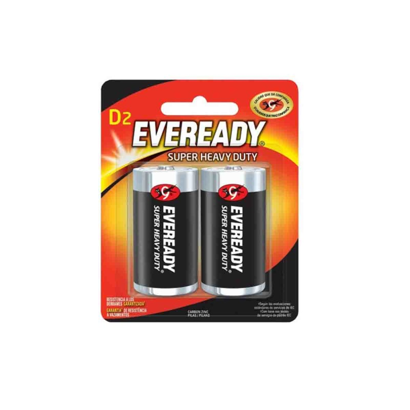 Pila Eveready D 2 pzas