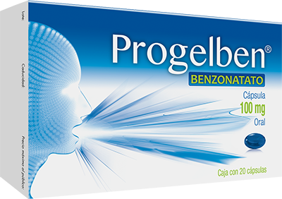 Progelben 20 cápsulas, Lab. Progela (Benzonatato 100 mg)