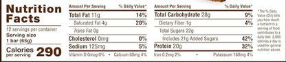 Anabar Barra de proteínas 2.29 Oz / 65 g