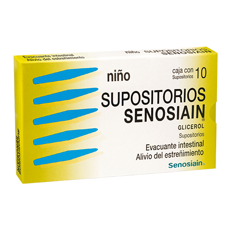 Supositorios Senosiain Niño 10 Sup. Supositorios Lab. Senosiain (Glicerol 1380.000 mg)