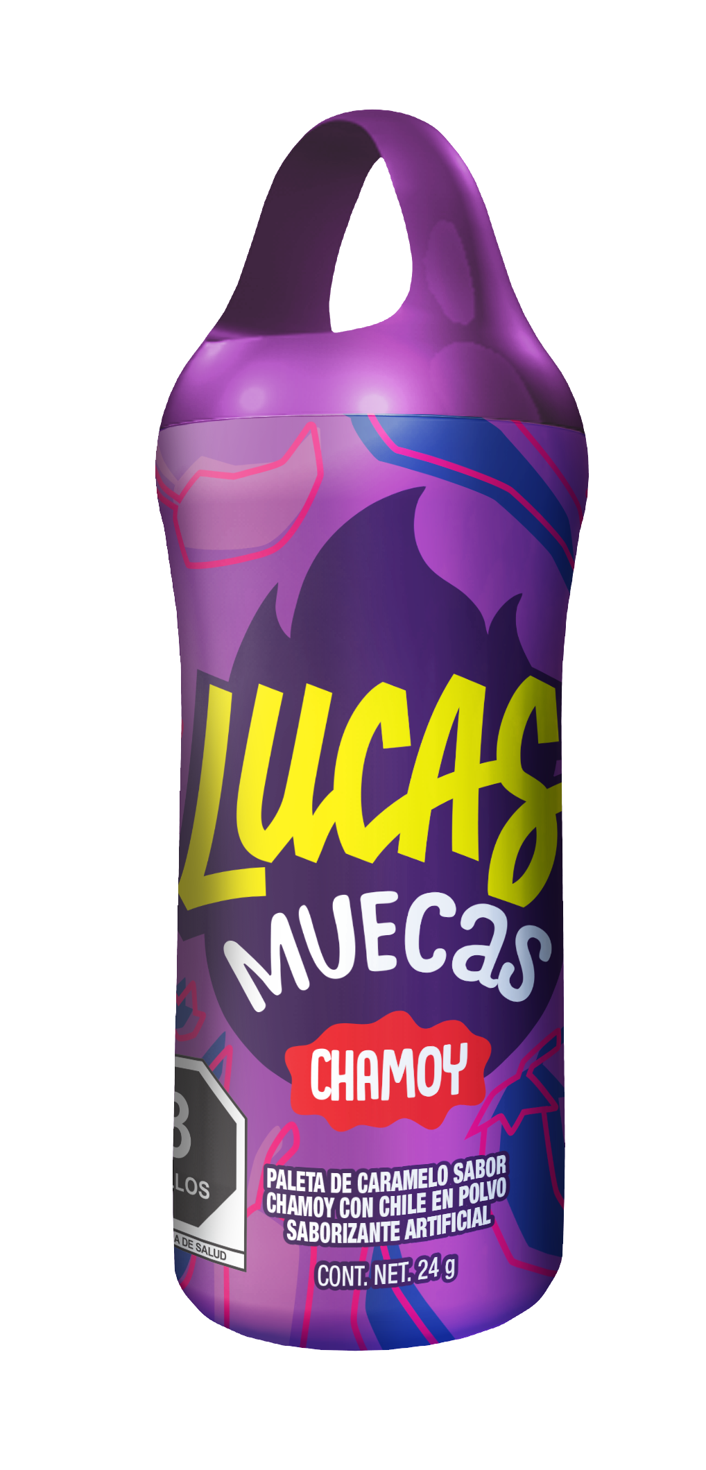 Lucas Muecas Chamoy Polvo 24 g, EFFEM